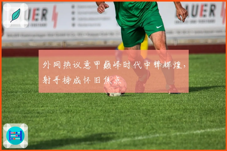 外网热议意甲巅峰时代中锋辉煌，射手榜成怀旧焦点